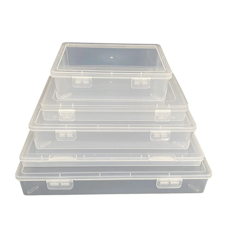 1Pc Nail Art Storage Box Case Rhinestones Gems Jewelry Beads Plastic Container Nails Accessories Empty Container DIY Manicure