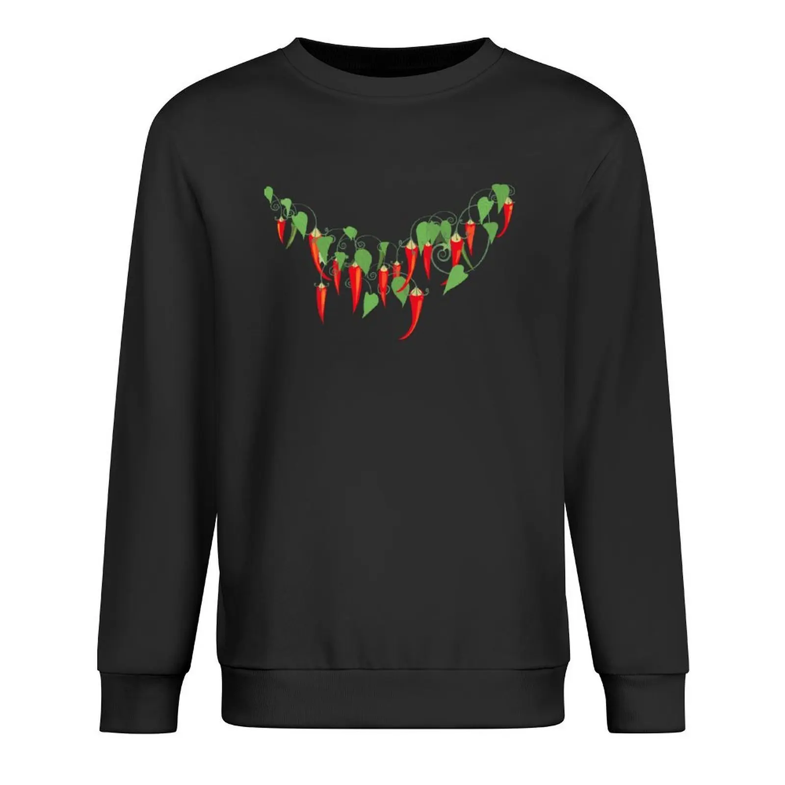 

Garland of chillies Pullover winter clothes anime clothes fashion men men clothing new sweatshirts