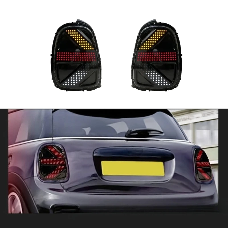 

For BMW Mini F56 F57 LED Rear Tail Lights Design Water Flow Turn Signal Full Assembly Replacement Car Modification Accessories