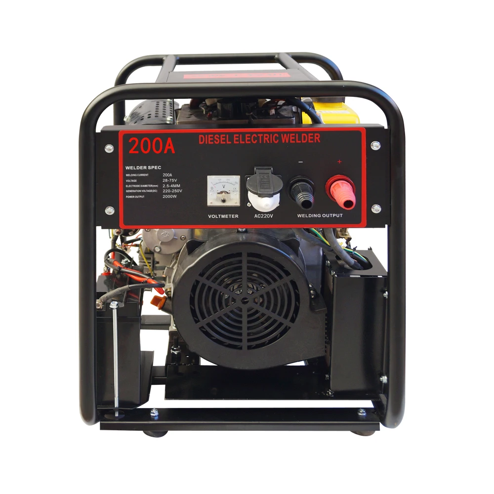 

20% OFF Dual-Use Mobile Welding Machinery Mini Generator Stick Inverter Welding Machine Diesel Engine Welders4