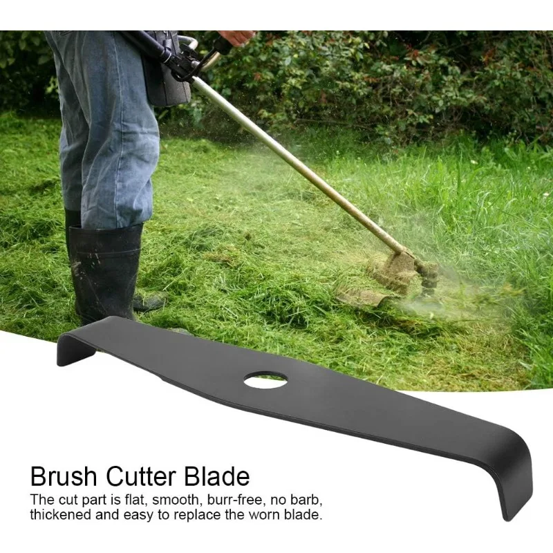 Universal Thickened Trimmer Blade for Hardened Steel Lawn Mower Blade Cutter 2-tooth Blade Weed Blade Replacement Accessories