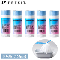 PETKIT Poop Bag Replacement Trash Bag Waste Bag for Pura X Pura Max Automatic Self Cleaning Cat Litter Box Cleaning Supplies