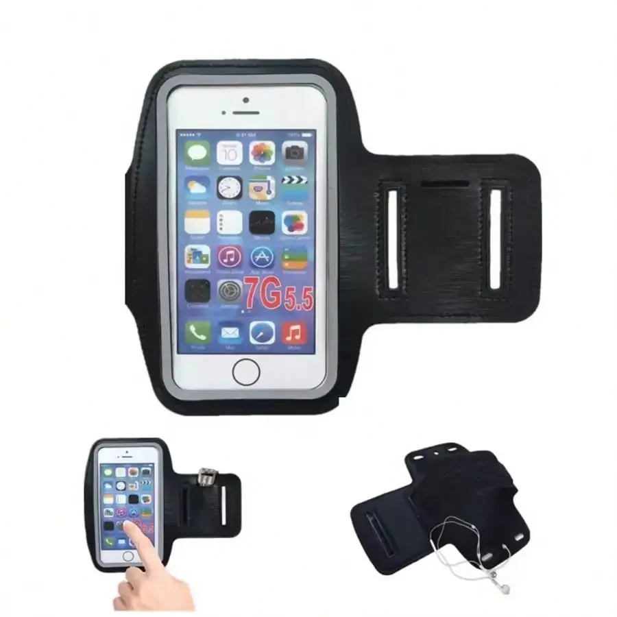 Outdoor Sports Touchscreen Arm Band, Running Phone Storage Pouch, Waterproof Arm Sleeve, Universal Phone Case