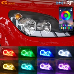 For Opel Holden Chevrolet Astra H 2004 2005 2006 2007 2008 2009 2010 Bluetooth App Multi Color RGB Led Angel Eyes Kit Halo Rings