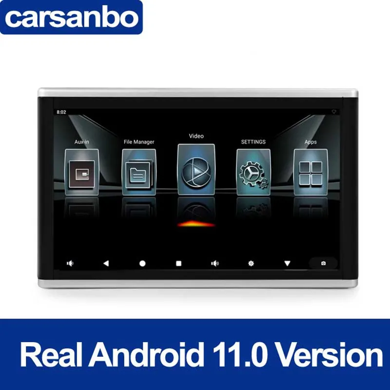 

Carsanbo 9.0 Inch Android 11 Car Headrest Display Carplay MP5 Monitors Tablet Auto 1080P Multimedia Video Player Rear Seat TV