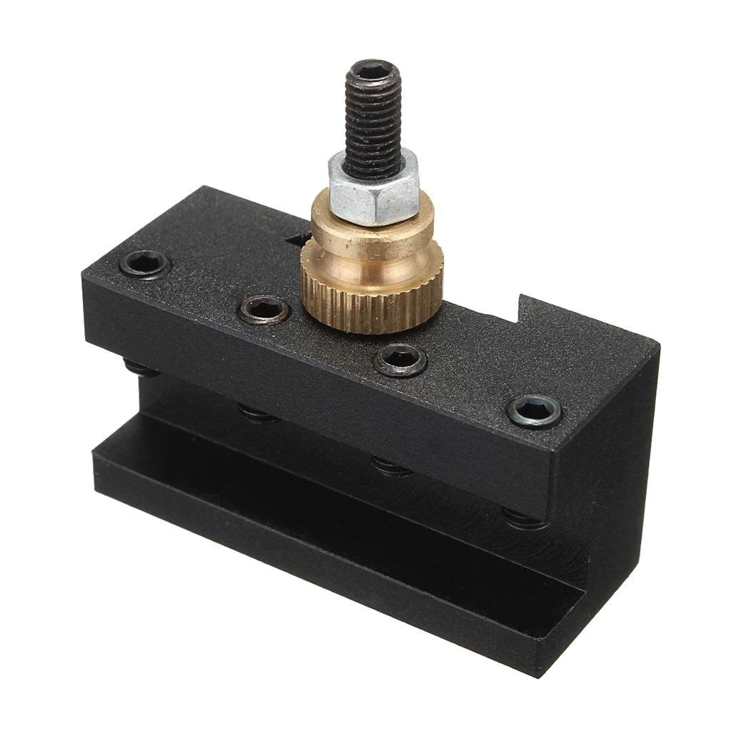 Mini Lathe Accessory Quick Change Turning Tool Post Holder Cylindrical Design Fast Swap for CCMT TCMT Insert Machining