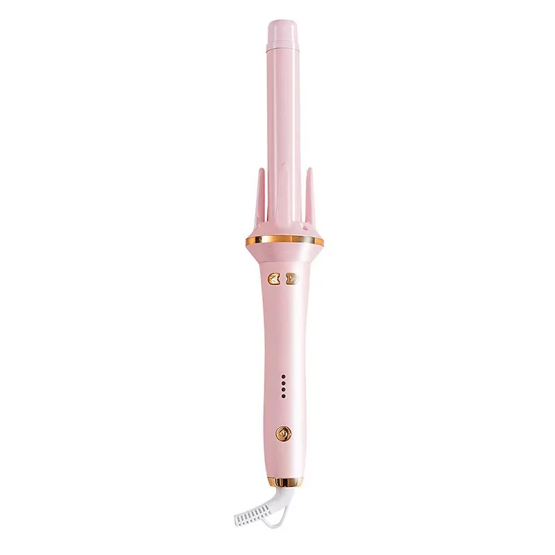 Portable 360 Rotating Curly Hair Stick Professional Curling Iron Ceramic 3-Temperature Fast Heating Automatic Hair Curling