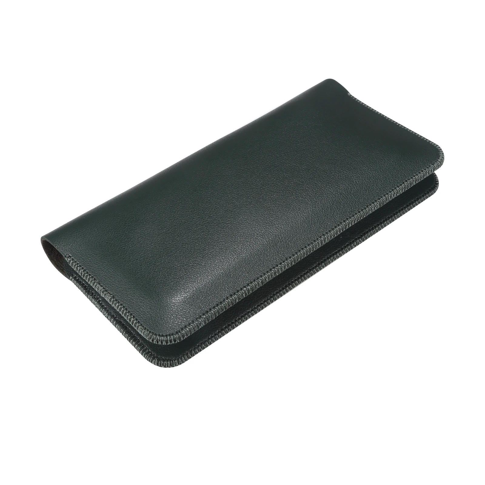 

Leather Dual Phone Pouch Book Case Handbag For OnePlus 13 10T Nord 2T CE 4,Realme 14 12 7 Pro C75 C65 C55 Men 2 Wallet Bag Cover