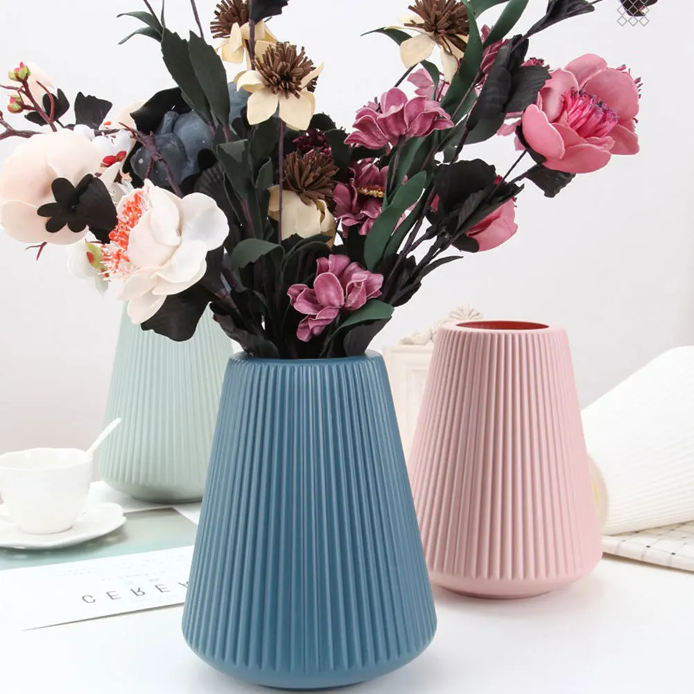 

Vase Nordic Style Creative Flower Container Desktop Holder Dry Flower Container Home Decor Art Craft Decoration