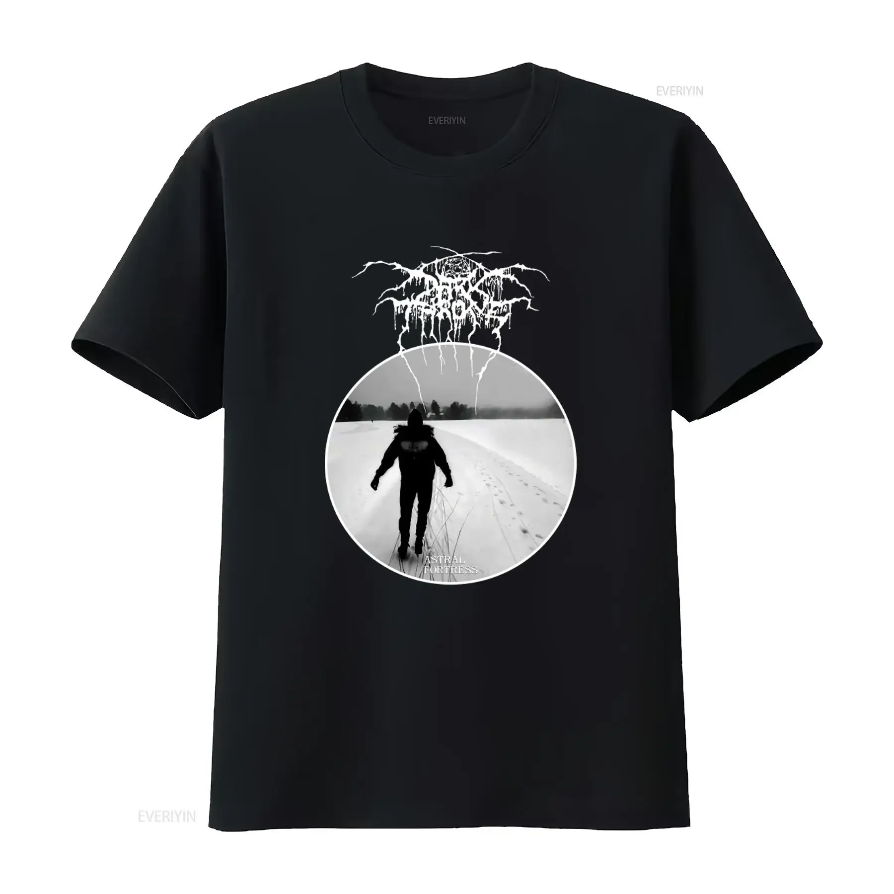 Darkthrone Cd Cvr Astral Fortress T Shirt Xl New Soulside Transilvanian Winter Landscape Design vintage Washed homme graphic