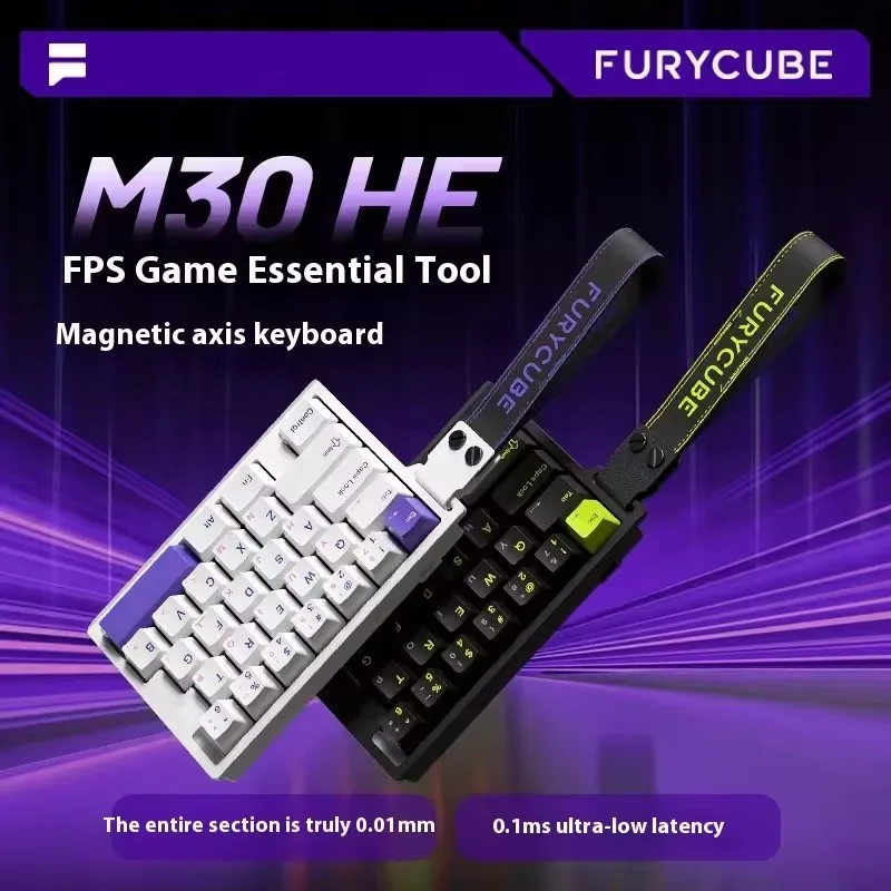 New M30 8k Magnetic Axis Keyboard Designed Esports Ultra-Fast Trigger With 8000hz Polling Rate Gaming Keyboard