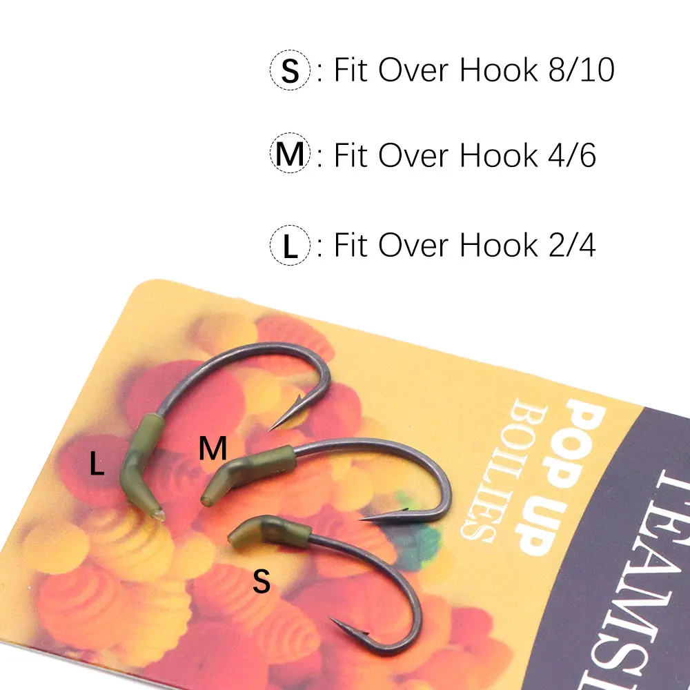 Accesorios para Pesca de Carpa: 20 Piezas de Monturas de Pelo, Spinners, Anzuelos Ronnie Rig, Kickers, Anzuelos para Método Feeder, Fundas Angulares para Línea de Anzuelo y Artículos de Pesca - imagen 4