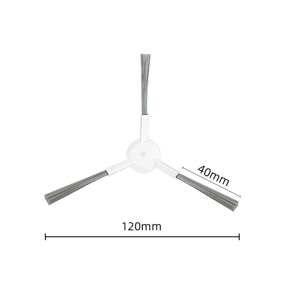 Spazzola laterale da 10 pezzi per X30 / X30 Pro S30 L10S Ultra S10 S10 Pro S20 Robot aspirapolvere accessori per pezzi di ricambio