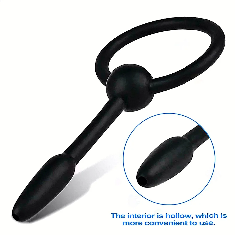 5 أحجام لينة سيليكون مجرى البول موسع الحصان العين عصا القضيب قضيب موسع المثيرة الكبار لعبة الجنس للرجال مجرى البول الصوت رجل