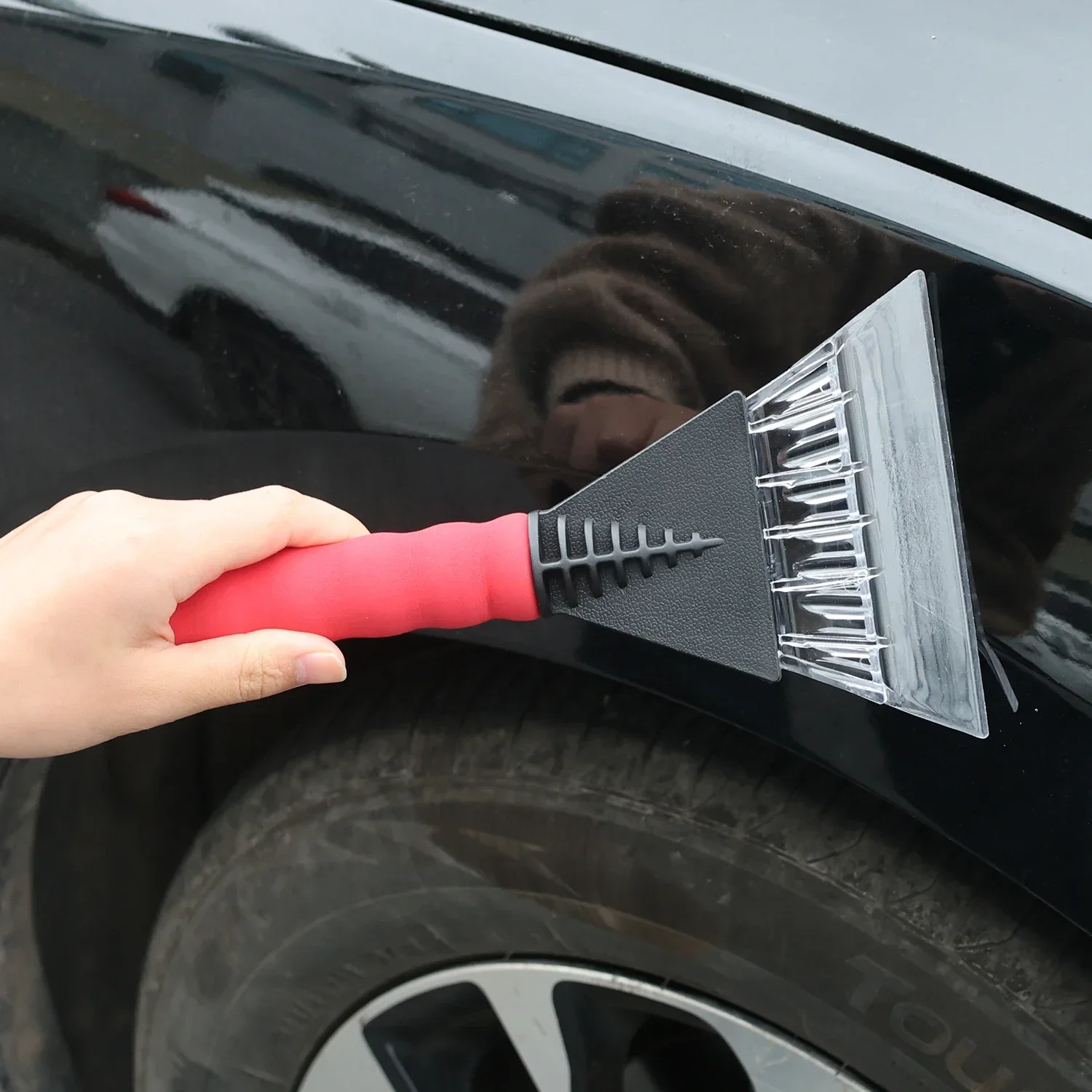 Picture 5: Car Retractable Snow Brush Plastic Ice Shovel Car Snow Shovel Ice Scraper Snow Scraper Plastic Ice Scraper Plastic Ice Shovel