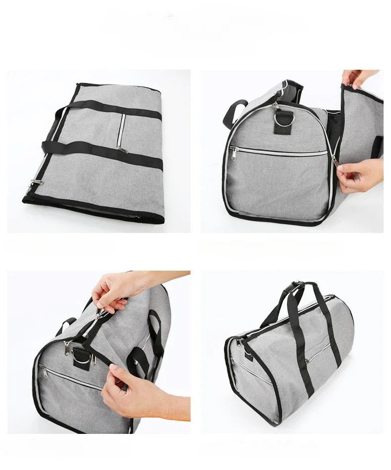 Herren anzug Tasche faltbare wasserdichte Oxford große Kapazität Business Gym Reisegepäck Lagerung Cross body Schulter Handtasche