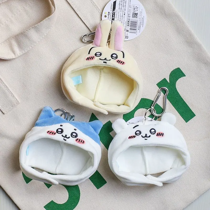 

MINISO Chiikawa Usagi Hachiware новая детская одежда плюшевая новая кавайная милая мультяшная одежда с капюшоном аниме шляпа детские аксессуары