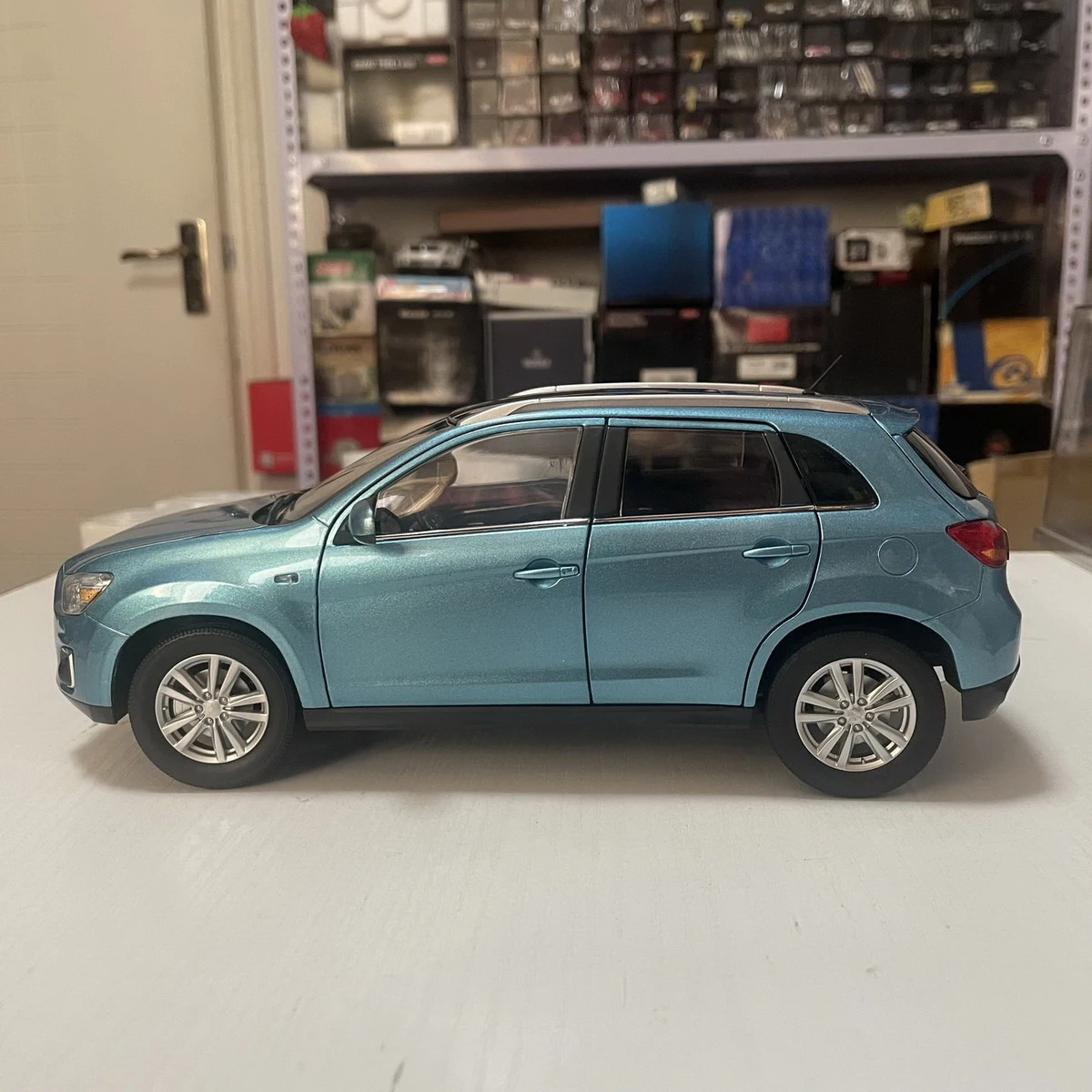 ASX Micromodel,Fast ship,Die-Cast Metal Replica, Alloy Car Model, Display, Desktop Decoration,blue,1: 18