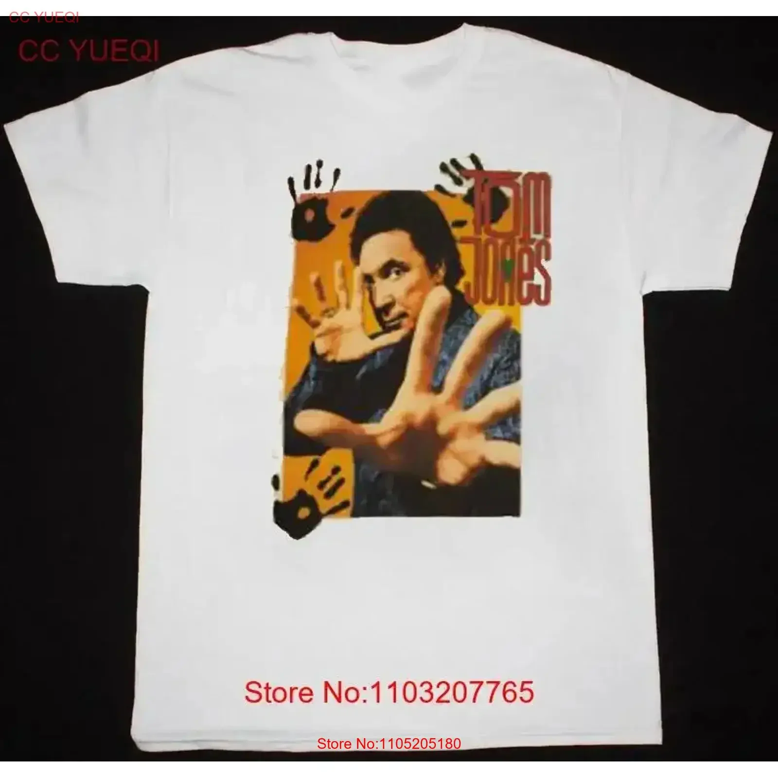 Singer Tom Jones Welsh Cotton T Shirt All Size S to 5XL LL904 vintage Washed designer clothes graphic Breathable vintage Soft
