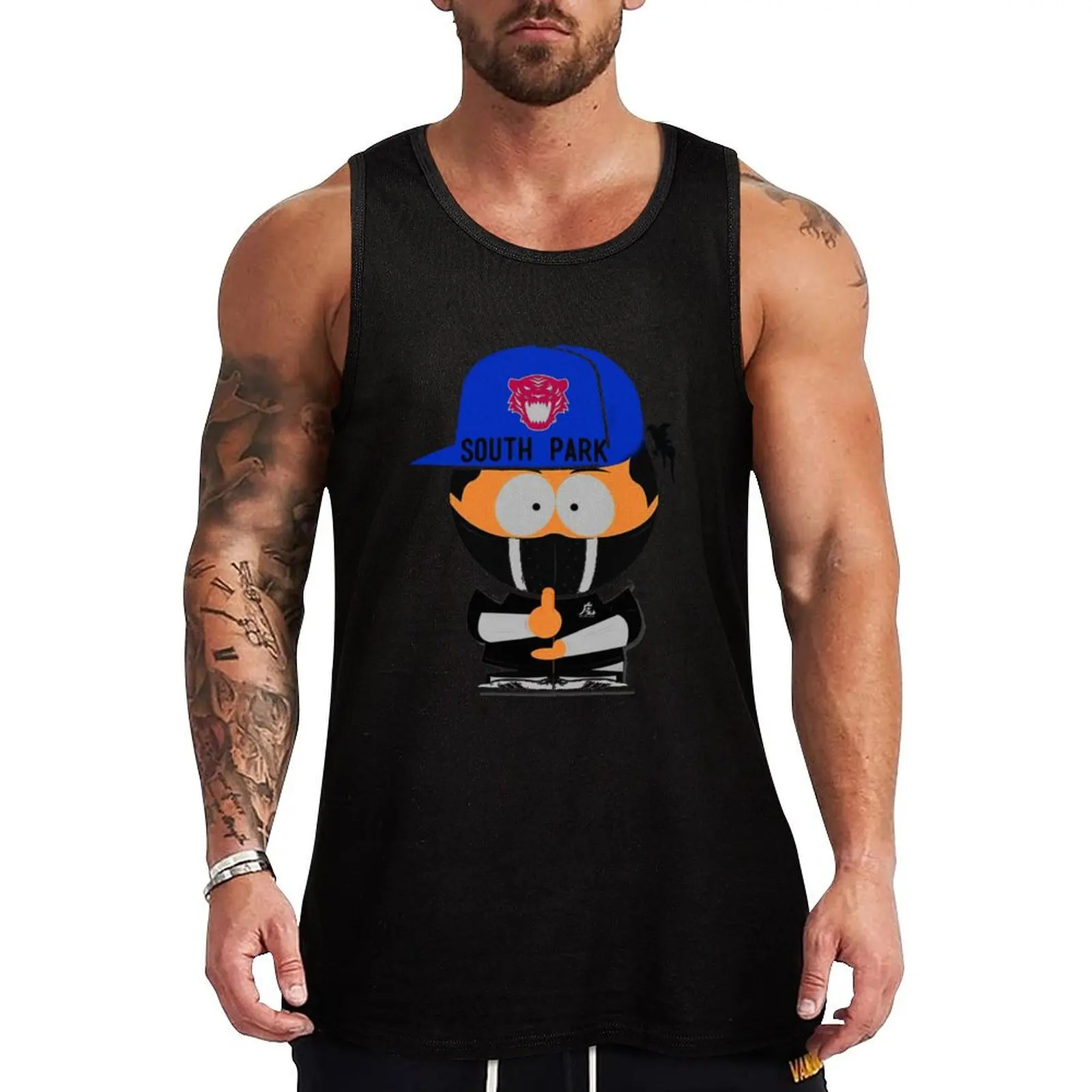 kinjaz south park Tank Top Art Print Tank Top Creative Graphic Sleeveless Shirt