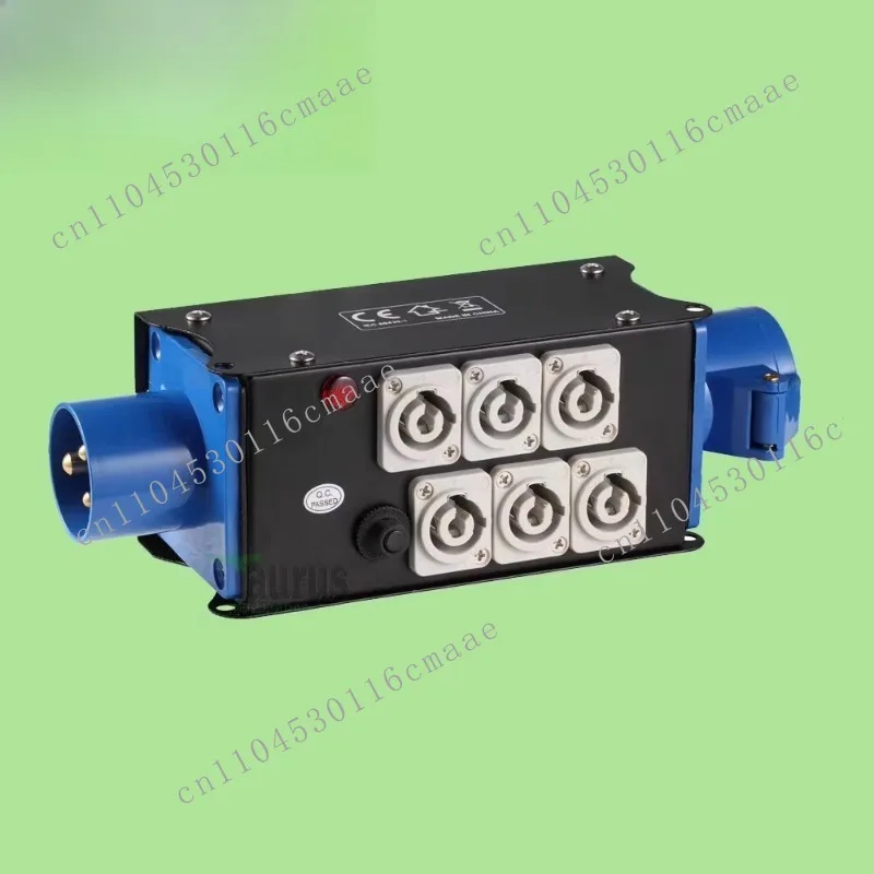 16A Power Input Powercon Box for Lighting and Led Screen
