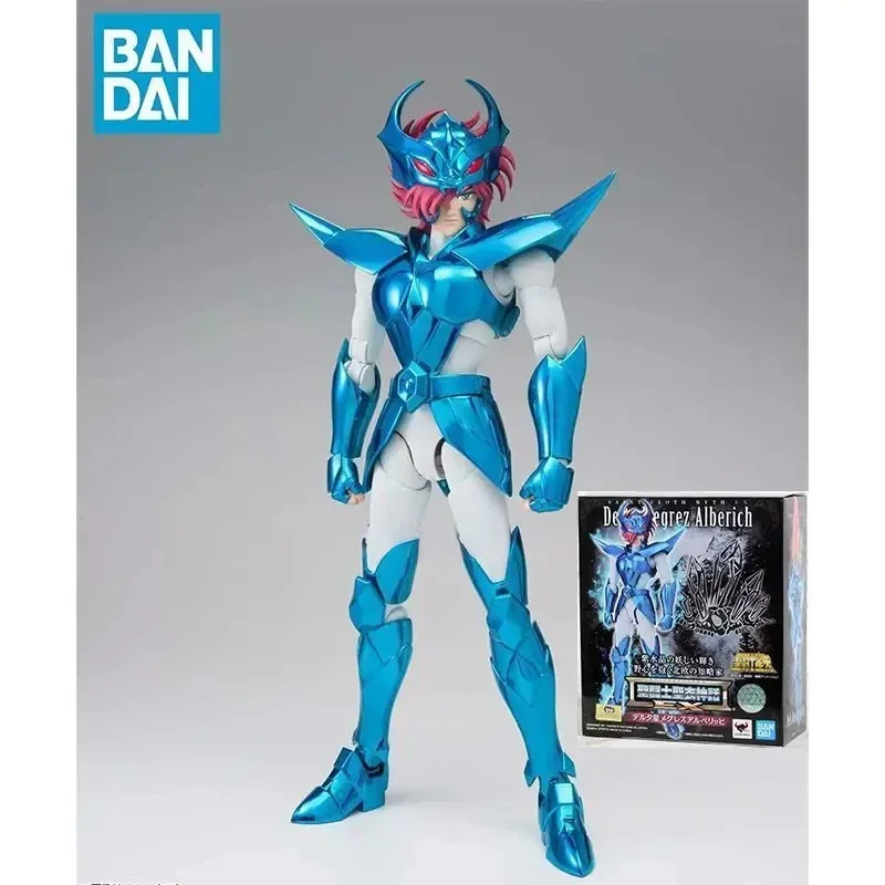 In Stock Bandai Original Saint Seiya EX Saint Cloth Myth Delta McGrath Alberich Action Figure Toy Gift