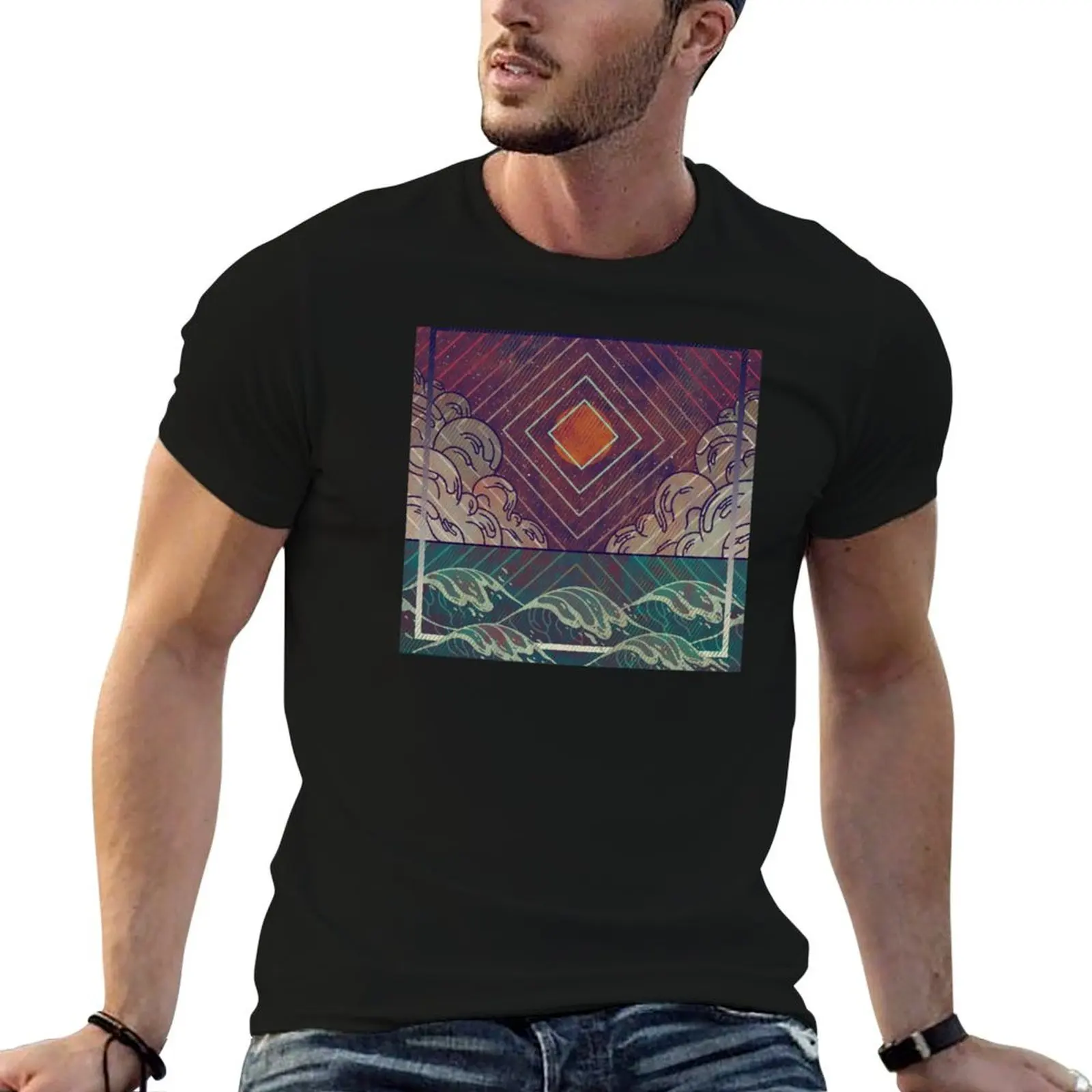 

August Seventh T-Shirt t shirts for man graphic funny t shirts with prints men t shirt cotton 100% T-shirt