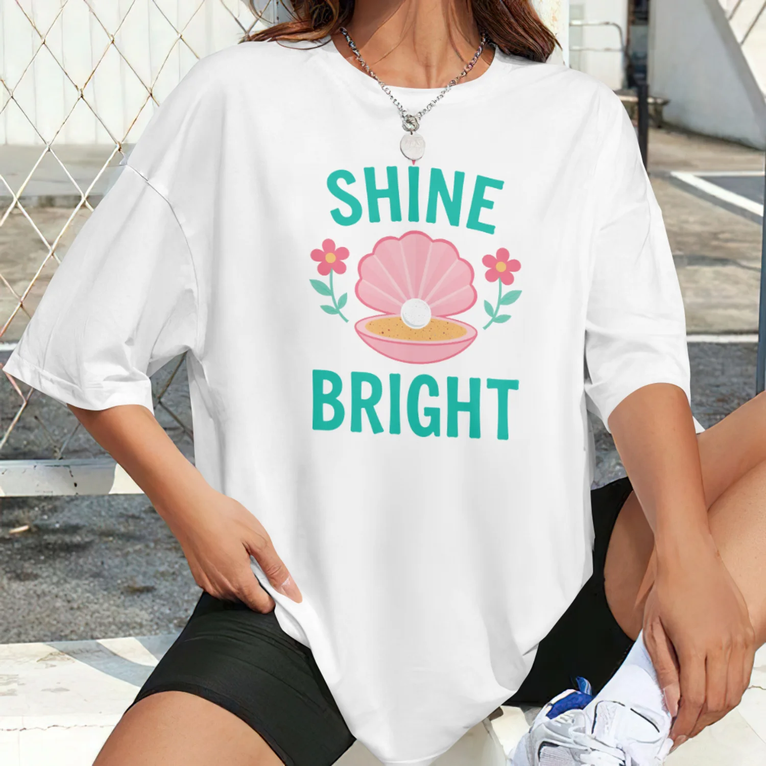 Shine Bright T-Shirt Tops Tees  Retro Men Pop Indie Punk Rock Band Morrissey  New Men's T Shirt