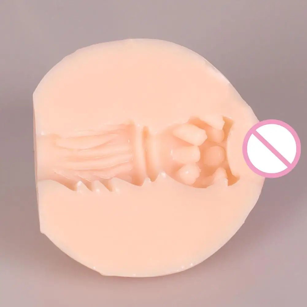 Silicone Artificial Breasts Men's Masturbation Sex Toys Men Masturbator Stress Squeeze Ball Soft Mini Boobs Toy Pocket Pussy Toy