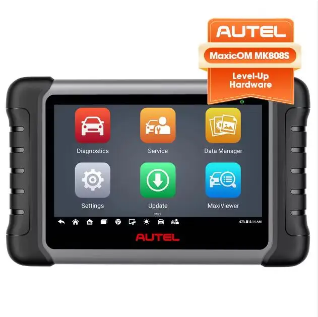 Autel MaxiCOM Mk808s MK808 Mk 808 Scanner Full System Diagnosis Automobile Diagnostic Tool for All Cars