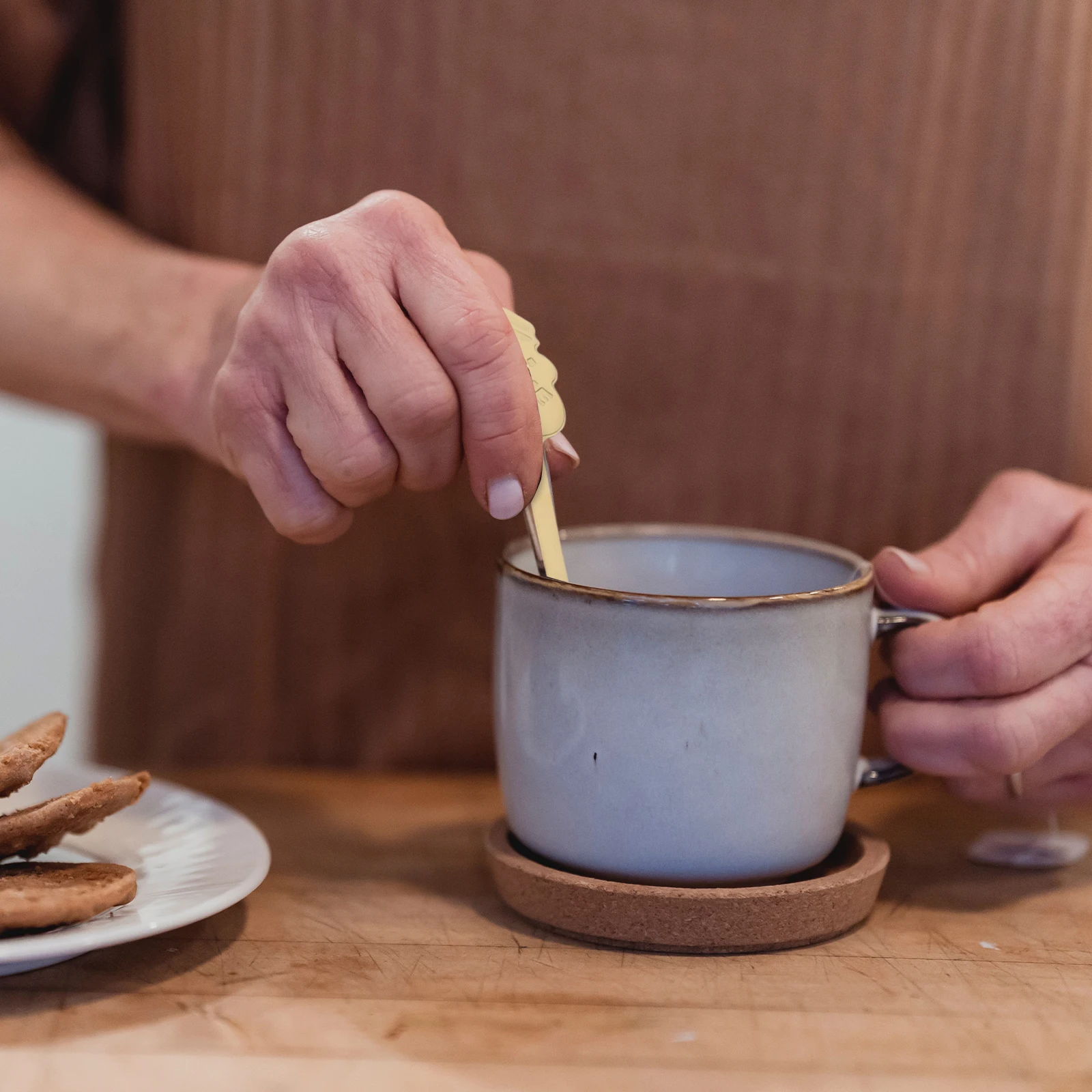 

1 set Creative Dessert Spoon Set Stainless Steel Christmas Pattern For Ice Cream Coffee Yogurt Party Tableware Kitchen Bar Tools