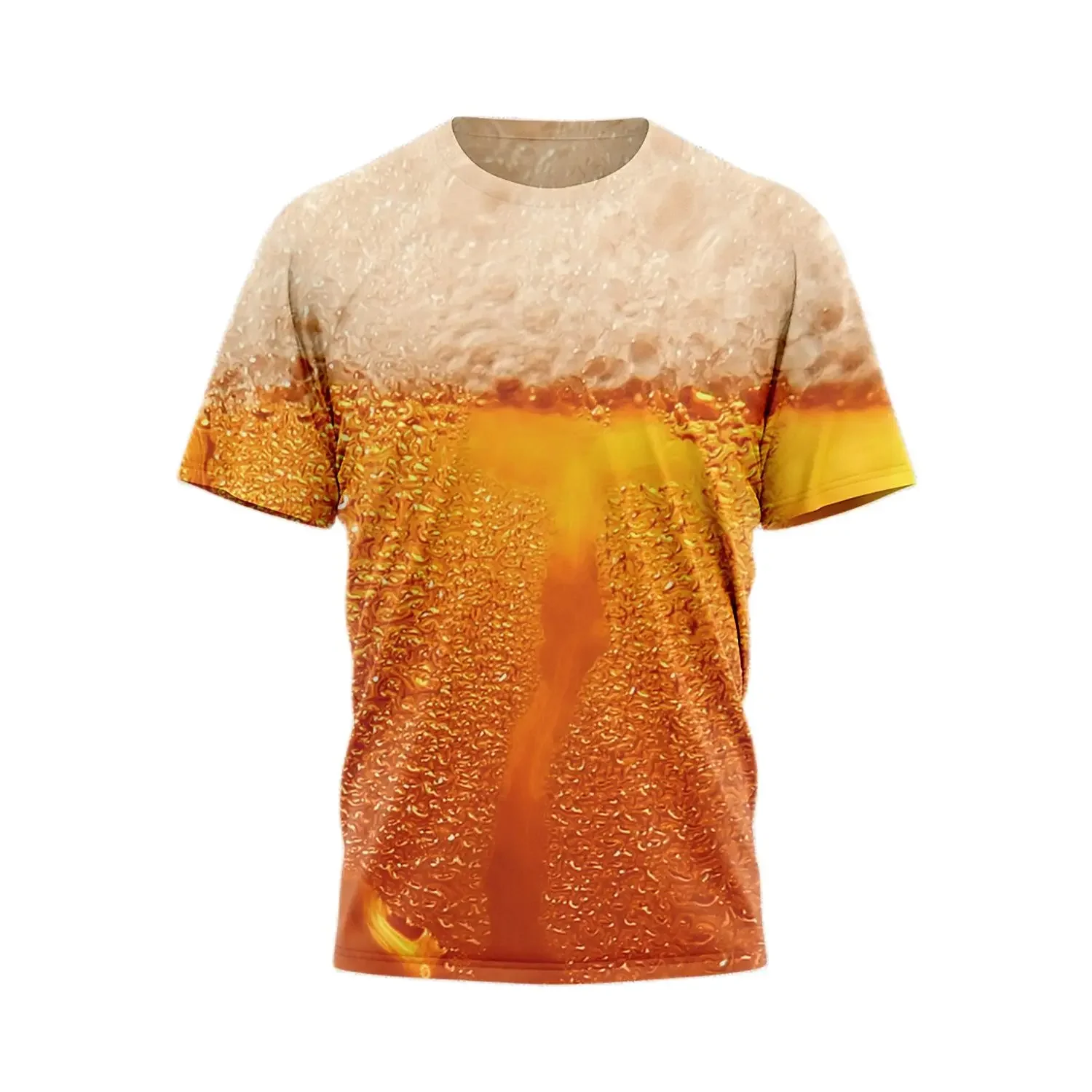 Summer Funny T-Shirts Beer 3D Printed Streetwear Men Women Casual Fashion Oversized Short Sleeve T Shirt Kids Tees Tops Clothing