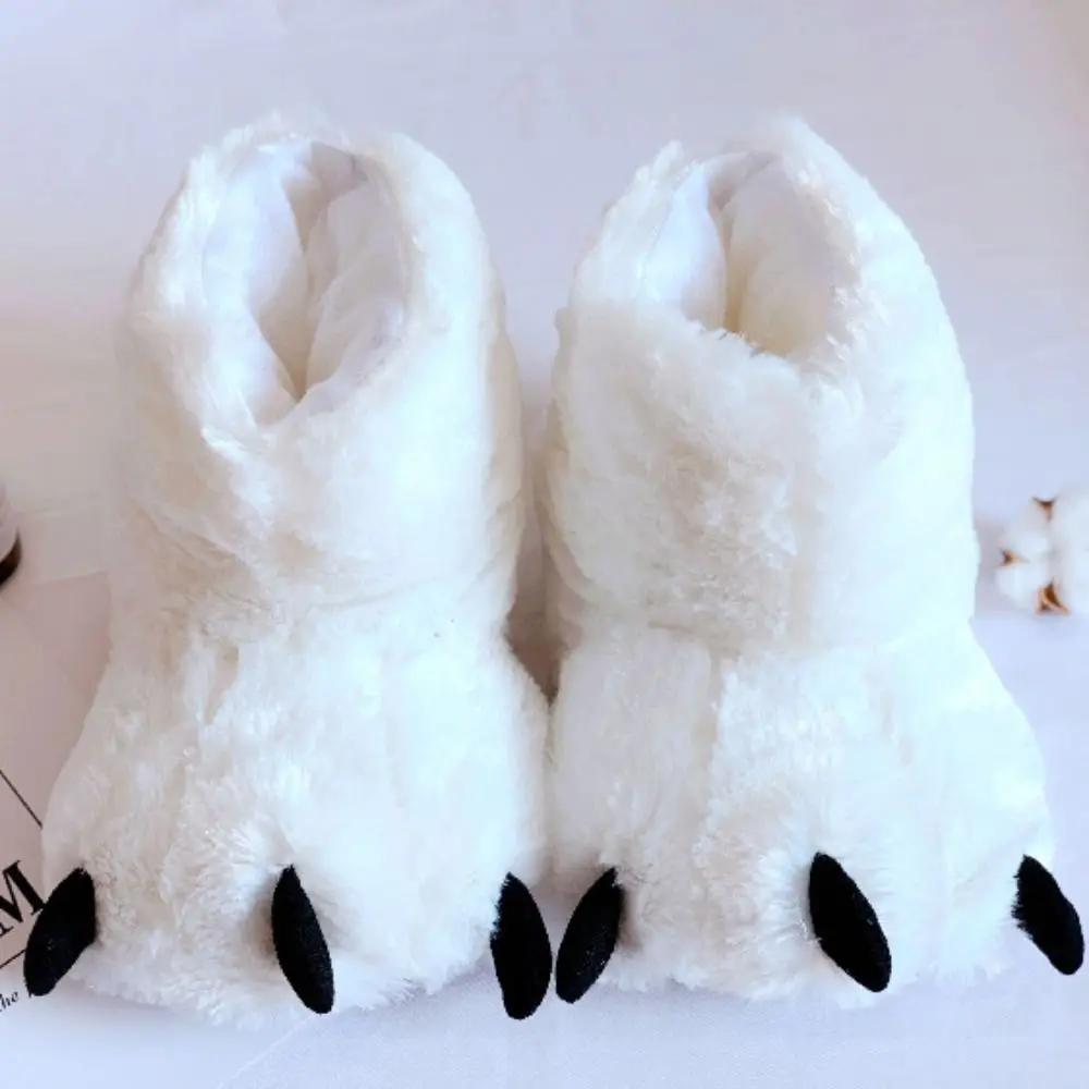 Kawaii – bottes de Costume de Cosplay de dessin animé, grandes bottes hautes en fourrure, chaudes et exagérées, chaussures de fête