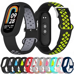 Silicone Strap Replacement Breathable TPU Wristband for Xiaomi Mi Band 8 7 6 5 4 3