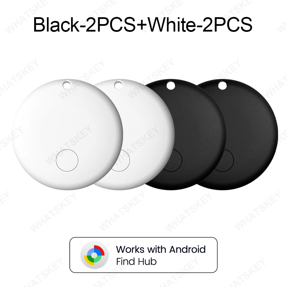 Android Anti-verlies Tracker voor Google Find My Positioning, Afstandszoeker, Spraaklocatie, Koffer, Sleutels, Tas, Speelgoed, Smart Airtag