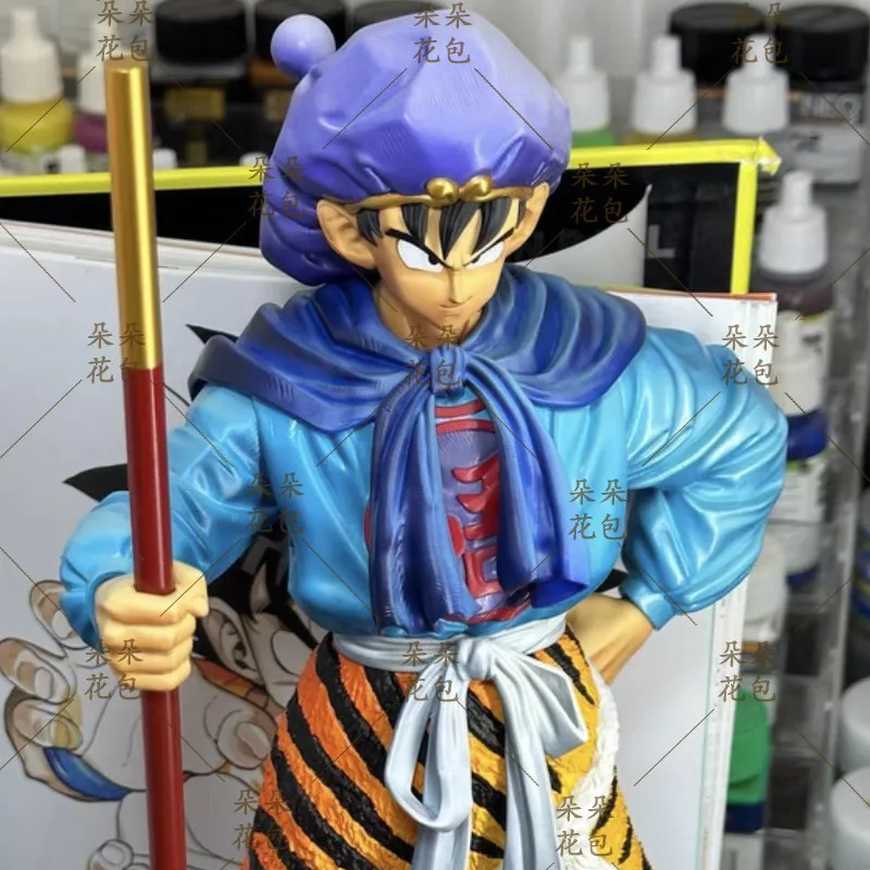 

2026 Dragon Ball Jg Son Goku Tiger Skin Skirt Action Figureperipheral Collectible Statue Desktop Decor Gift For Anime Fans