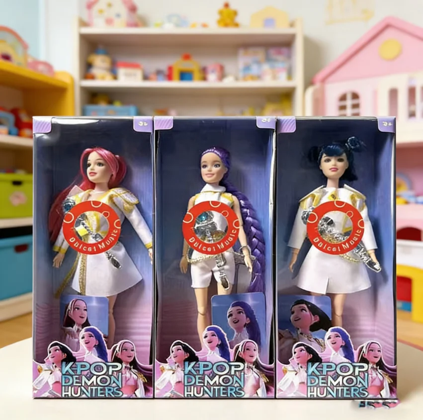 

2026HOT NEW Anime Demonic Group Doll Vinyl Toy Rumi Mira zoi Character vinyl mask figurine Birthday Gift Fan Club Gifts