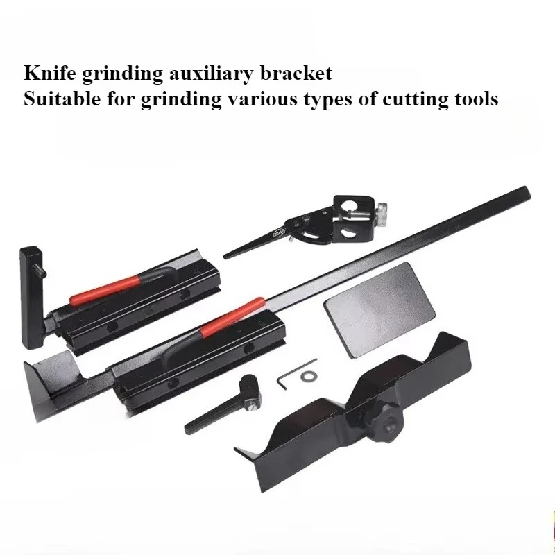 Portable woodworking sharpening tool angle setter bracket rotation