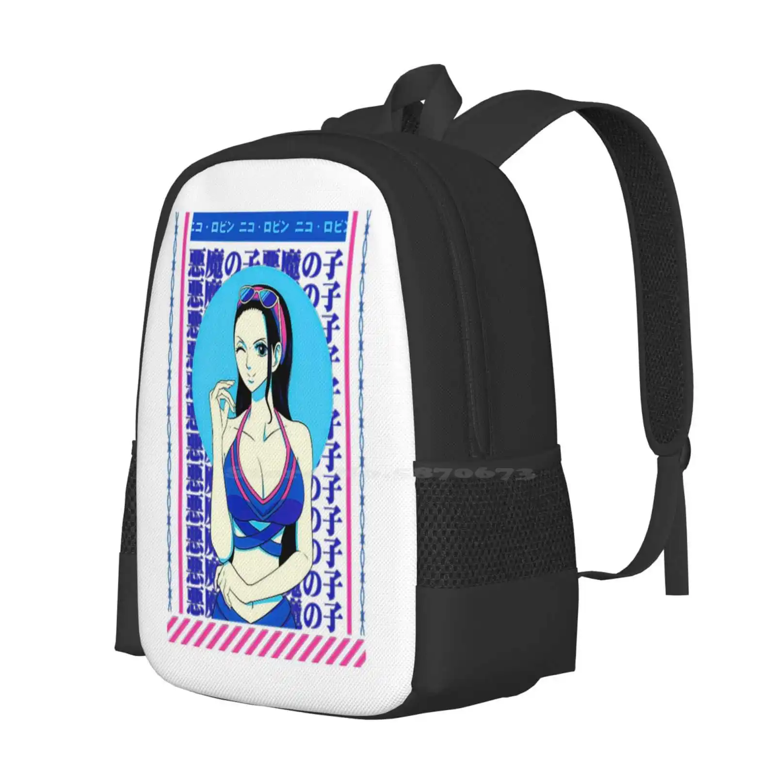 Nico Robin Hot Sale Schoolbag Backpack Fashion Bags Nico Robin Sexy Fashion Nico Robin