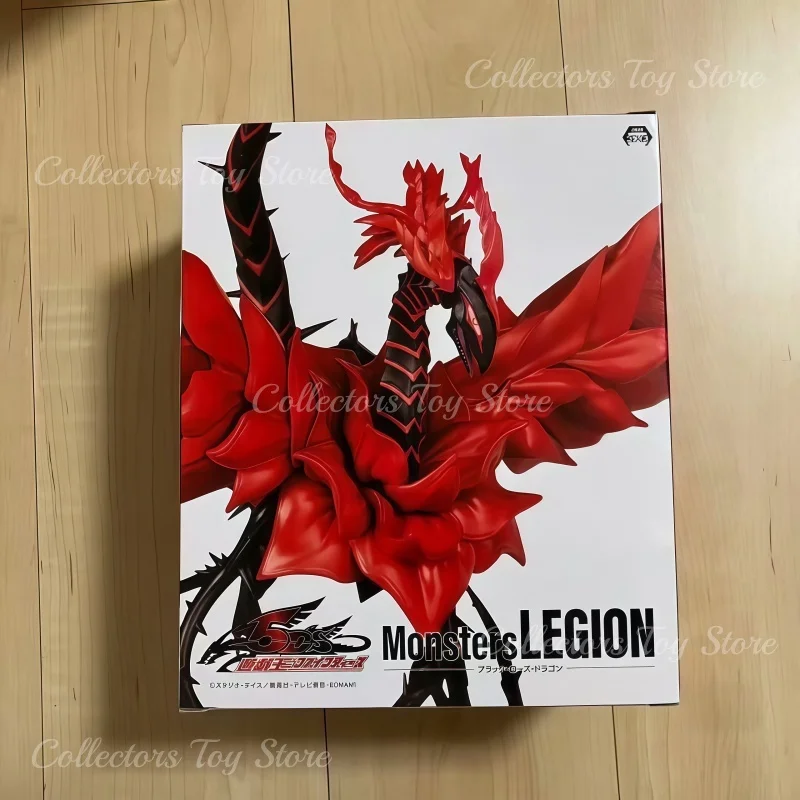 

Подлинная японская аниме-игрушка Konami Yu Gi Oh! 5d 'Monsters Legion Черная Роза Дракон Фигурка Модель Настольный Орнамент Мальчик Игрушка Подарок