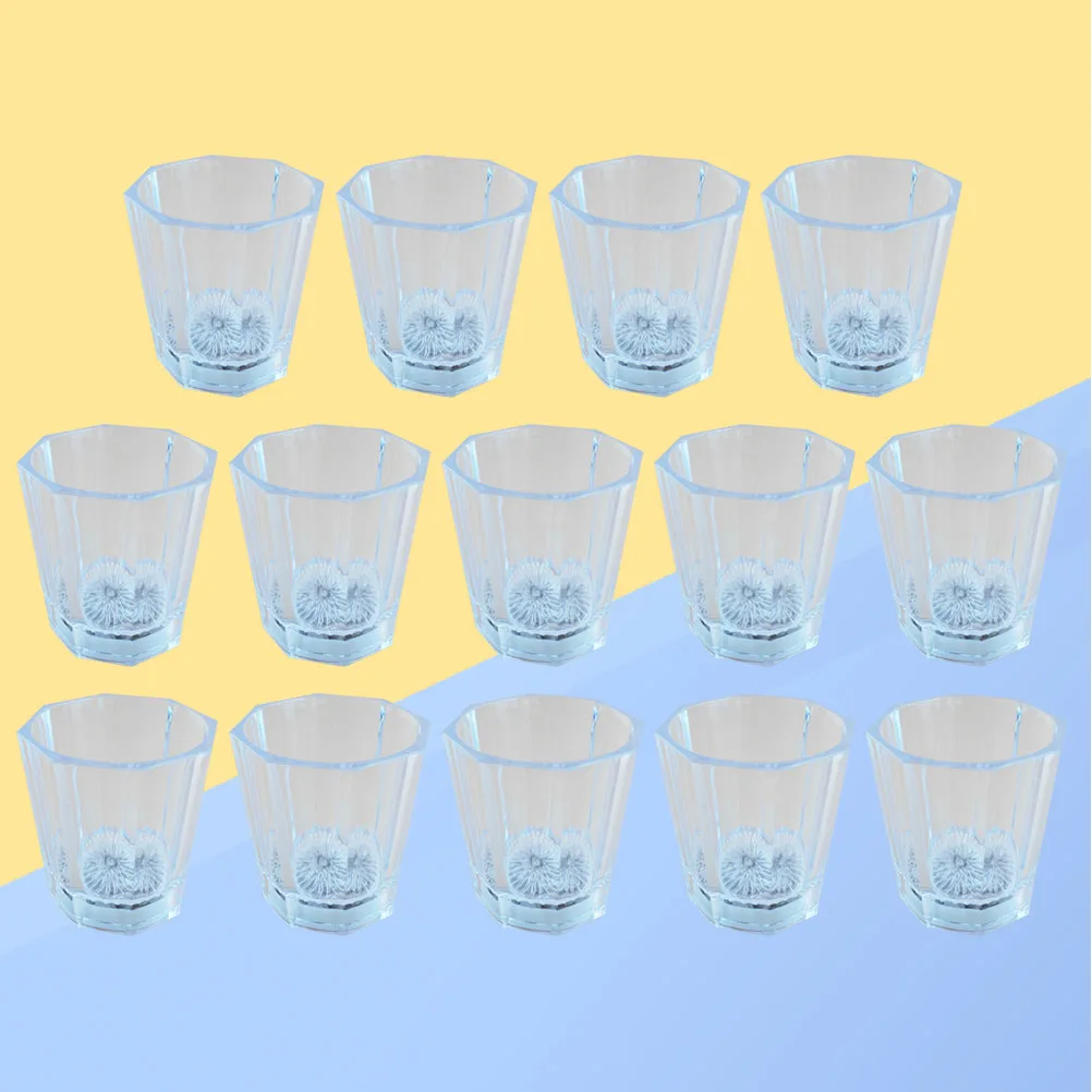 

14Pcs LED Beer Glasses Octagonal Flash Light Up Rainbow Colors Water Induction Party Wedding Bar Cups LED Beer Glass