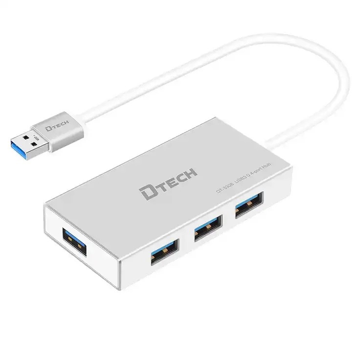 USB Hub 4 Port USB 3.0 HUB 1.2m for USB Devices Mobile Laptop and Linux Certification CE