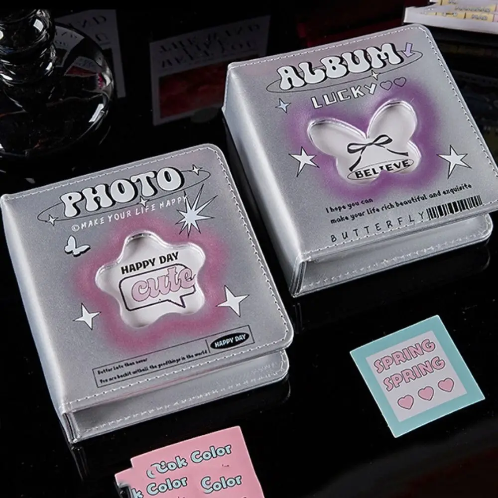 3in ID Photo Photocard Holder Decoration PVC Card Cover Idol Card Display Protector Picture Korean Style Card Protective Case