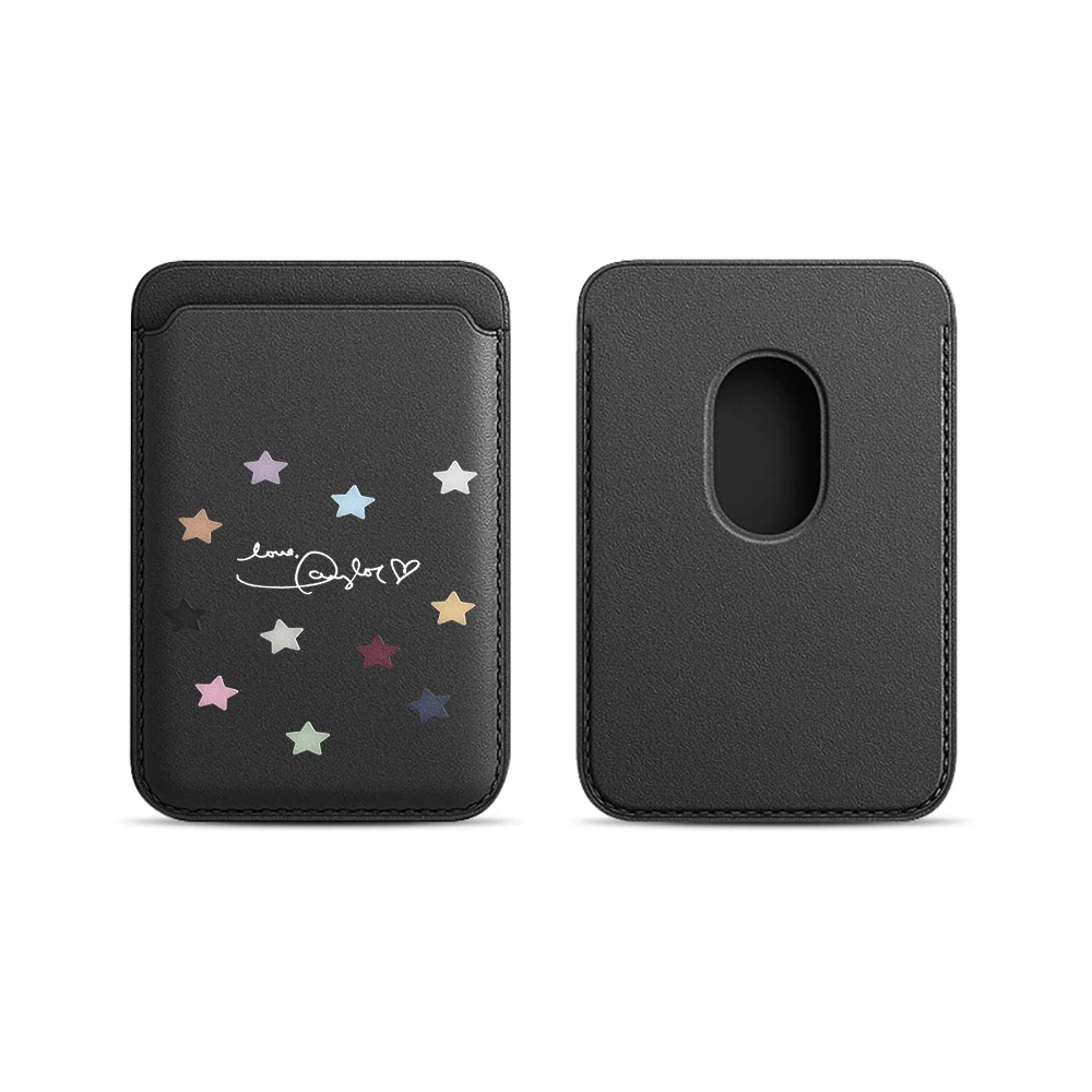 Stars Sky INS Leder-Kartenetui Handyhülle Magnetische Hülle Geeignet für Alle iPhones für Magsafe Karten-Handy-Rückentasche – Detail 9