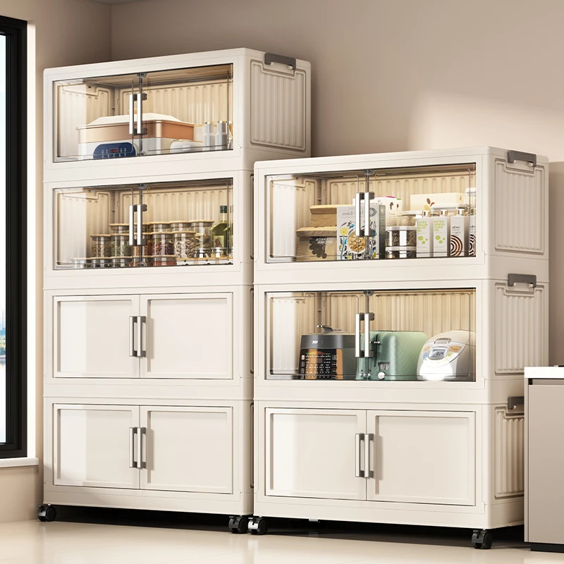 Gabinetes de zapatos plegables para cocina, aperitivos laterales de juguete, estantería Auvent, gabinetes de zapatos, muebles de plástico para el hogar para vino, Bei Schuhkartons MHSNG