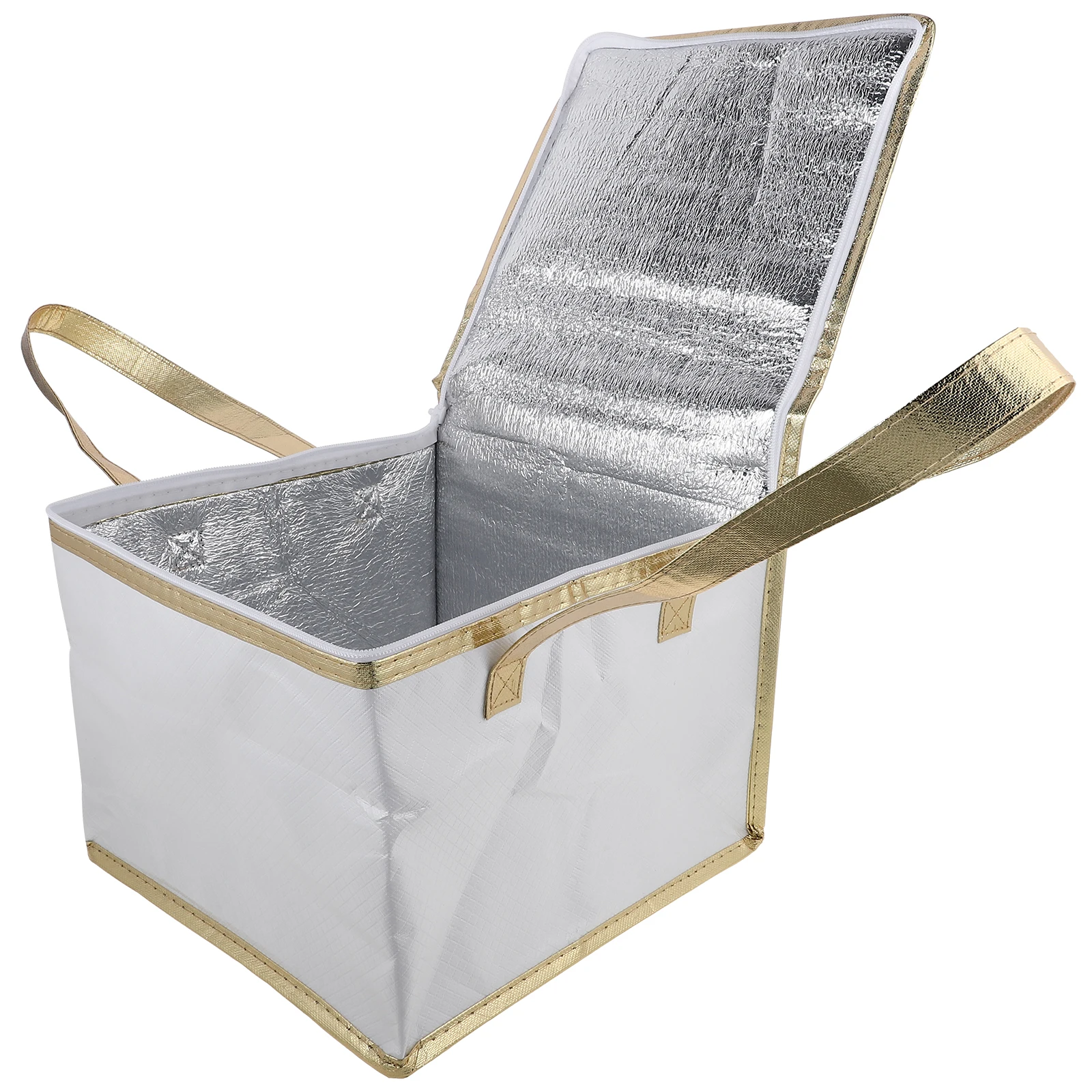 

Food Package Bag Reusable Insulated Cake Packing Bag for Outdoor Travel Christmas Gift Flashing Lights Tea Time Accessories