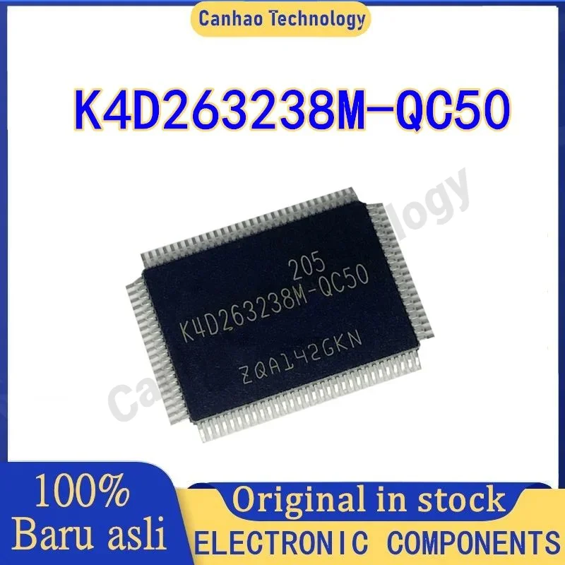 

5PCS K4D263238M-QC50 K4D263238M QC50 QFP-100 IC Chip 100% New Original in stock