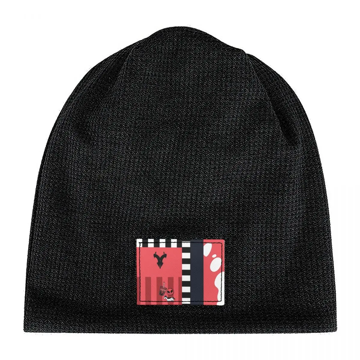 Helluva Boss - Blitzo Warm Fleece-Lined Cap Fashion Bonnet Hat Autumn Winter Outdoor Beanies Hats for Men Women Adult