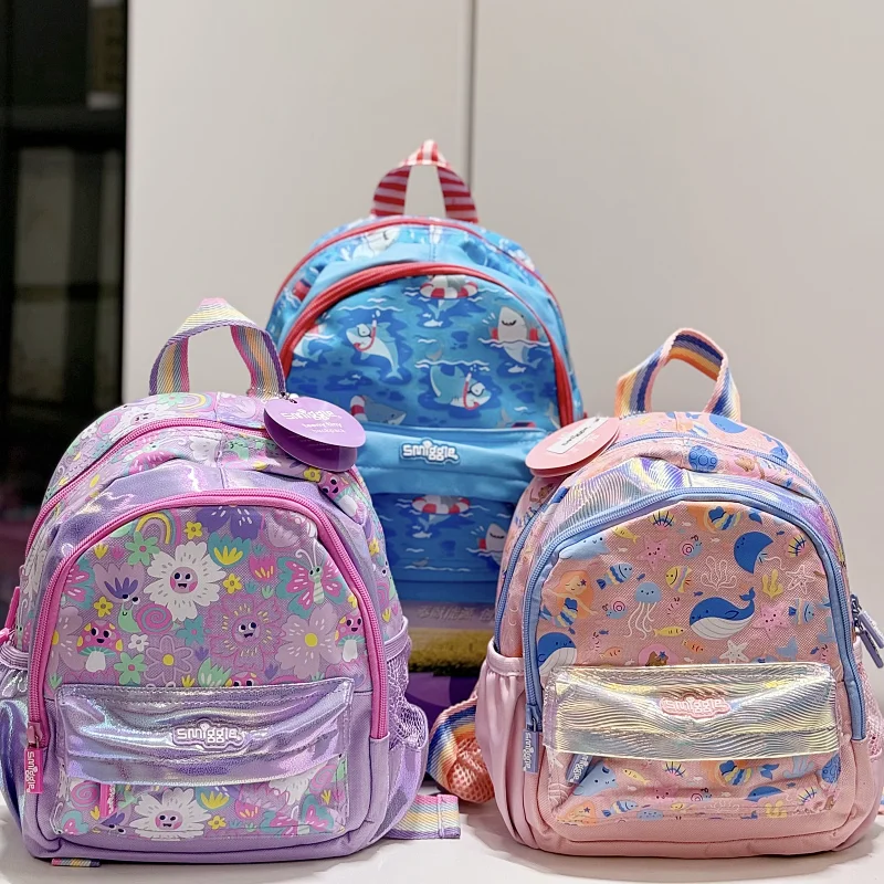 

Australia Genuine Smiggle Kindergarten Small Schoolbag Outdoor Backpack Canvas Bag Load Reducing Casual Back Children Stationery