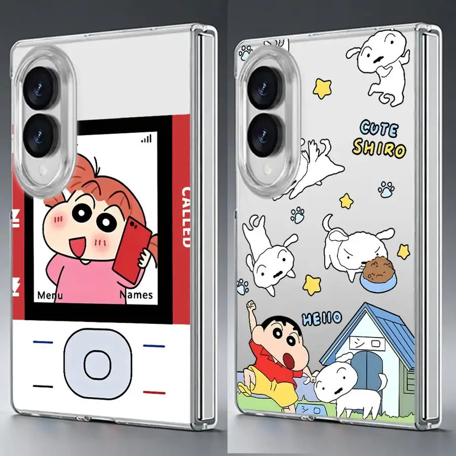 Shin-Chan Playful Case for Samsung Galaxy Z Fold 8 ZFold8 Ultra Z Fold8 Wide Phone Shell